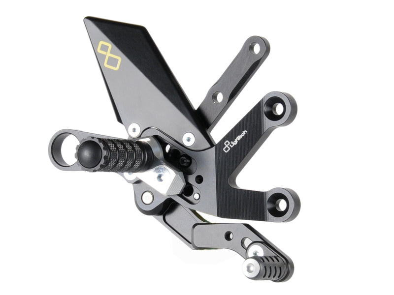 LIGHTECH Foldable/Adjustable Rearset Standard Shifting