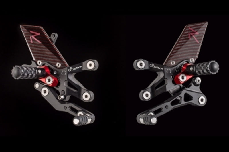 LighTech Racing Adjustable/Foldable Rearset Standard Shifting