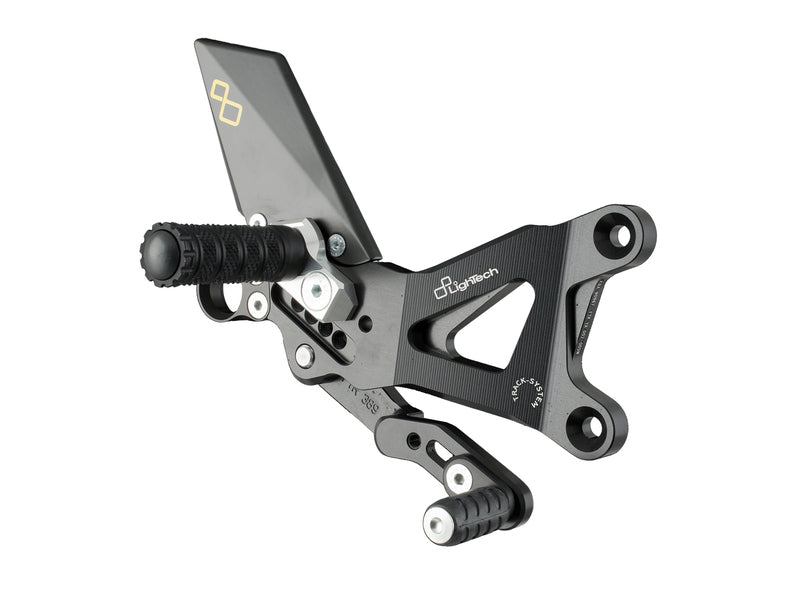LIGHTECH Foldable/Adjustable Rearset Standard & Reverse Shifting