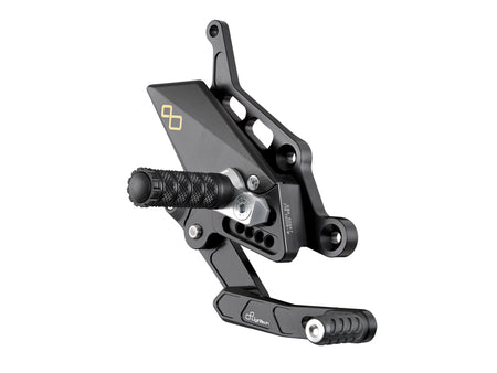 LighTech Foldable/Adjustable Rearset Standard Shifting