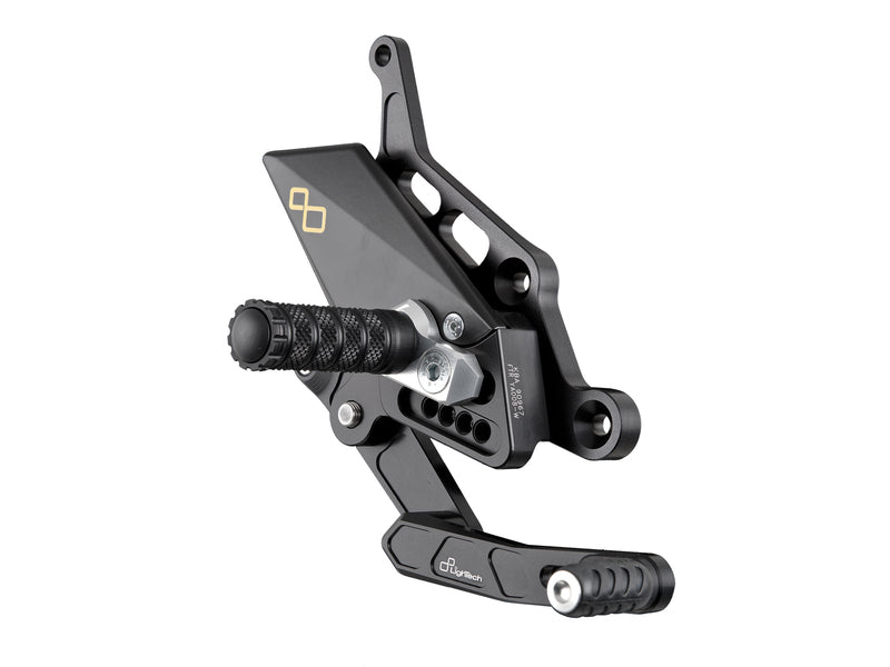 LIGHTECH Foldable/Adjustable Rearset Standard Shifting
