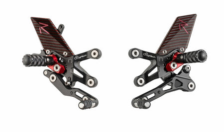 LighTech Racing Adjustable Rearset Standard & Reverse Shifting