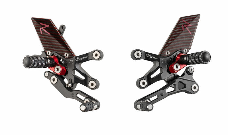 LIGHTECH Racing Adjustable Rearset Standard & Reverse Shifting