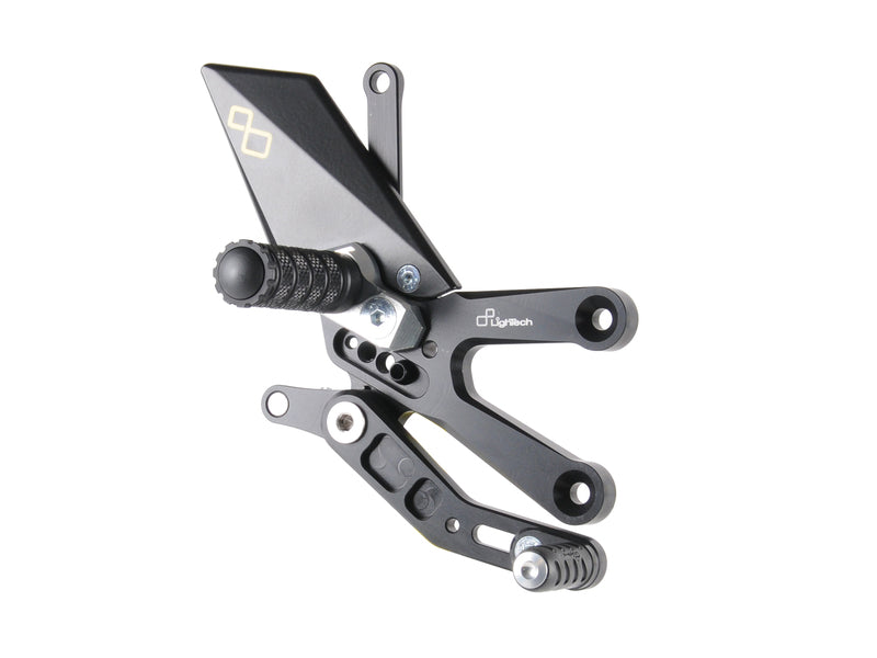 LIGHTECH Foldable/Adjustable Rearset Standard & Reverse Shifting