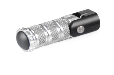 LighTech Foldable Footpeg M8x25 Silver