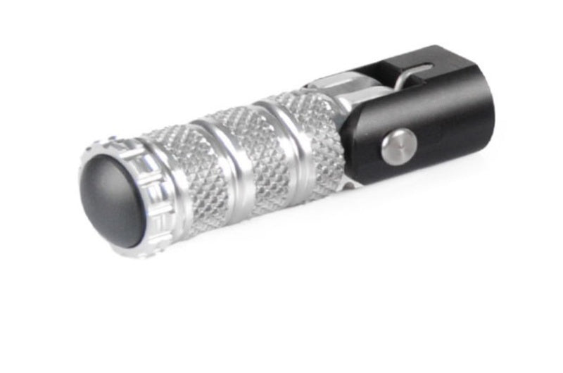 LighTech Foldable Footpeg M8x25 Silver