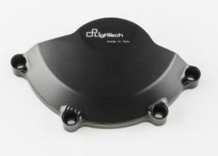 LighTech Alternator Left Crankcase Cover Black