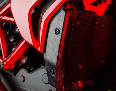 LIGHTECH Radiator guard Carbon