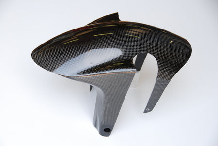 LighTech Rear Mudguard Glossy Carbon