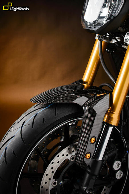 LighTech Front Mudguard Glossy Carbon