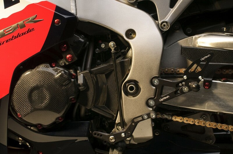 LighTech Alternator Case Cover Glossy Carbon