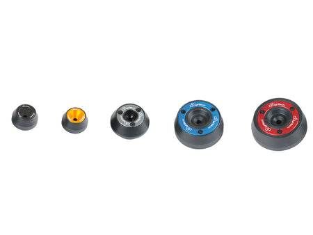 LighTech Fork and Swingarm Protection (Wheel Axle) Black