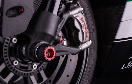 LighTech Fork and Swingarm Protection (Wheel Axle) Red