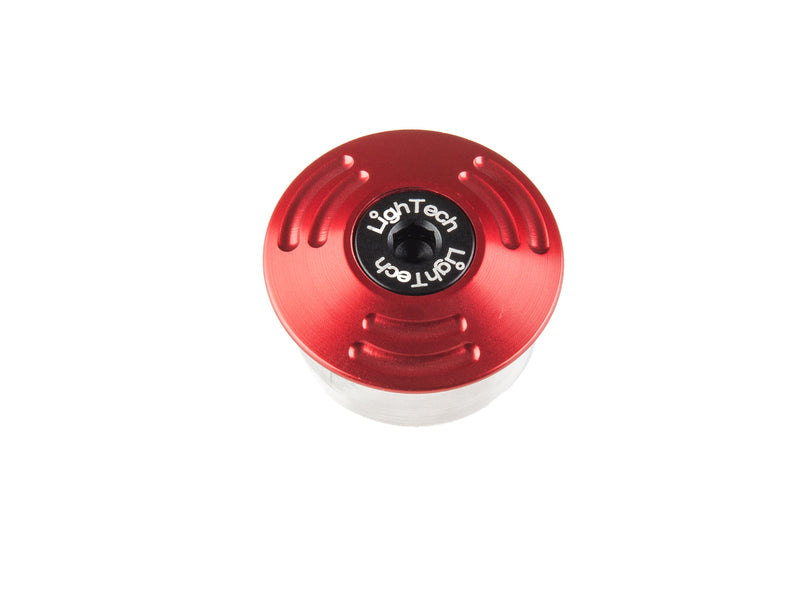 LighTech Wheel Axle Protector Outer Ø36 - Inner Ø32-33,5 Red