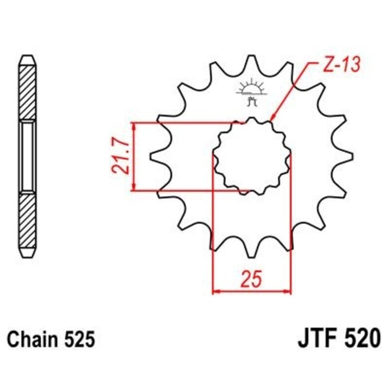 JT Front Sprocket JTF520
