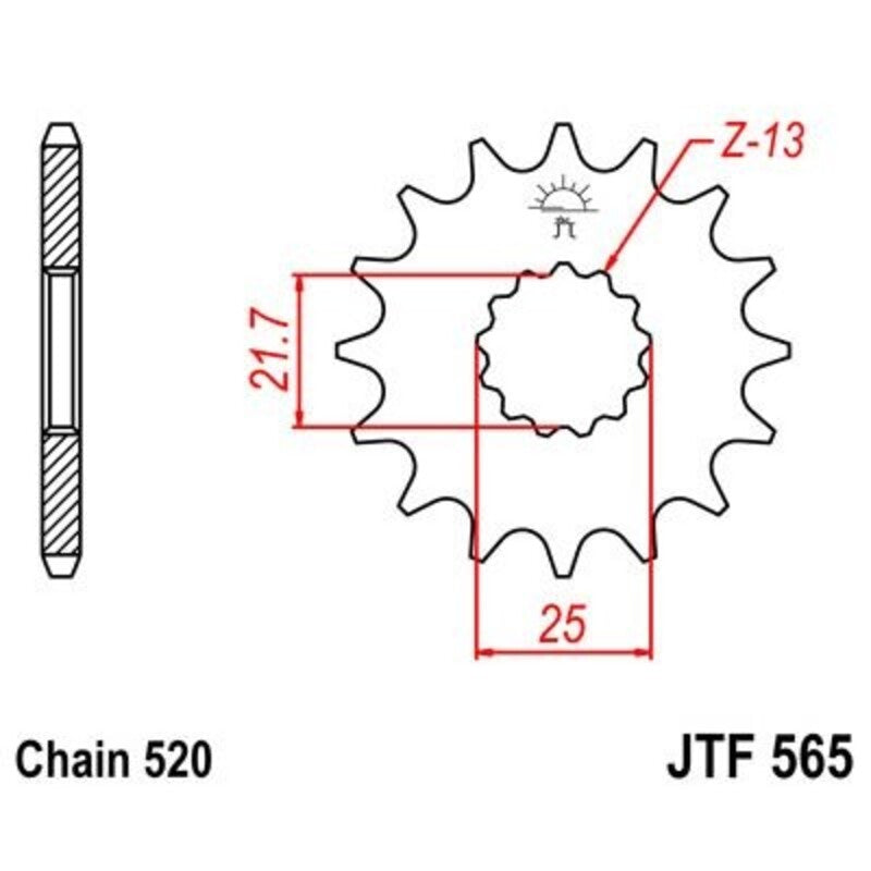 JT Front Sprocket JTF565