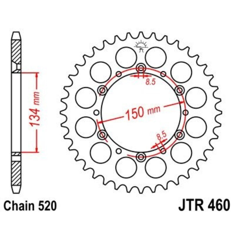 JT Rear Sprocket JTR460