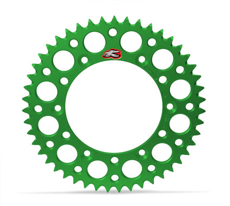 Rear sprocket RENTHAL Aluminium Self cleaning - 520