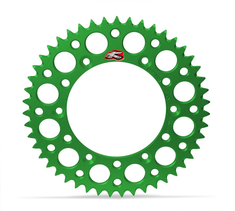 Rear sprocket RENTHAL Aluminium Self cleaning - 420