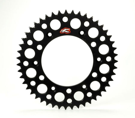 Rear sprocket RENTHAL Aluminium Self cleaning - 520