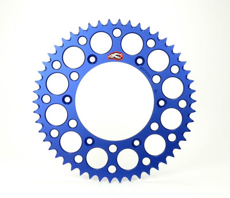 Rear sprocket RENTHAL Aluminium Self cleaning - 428