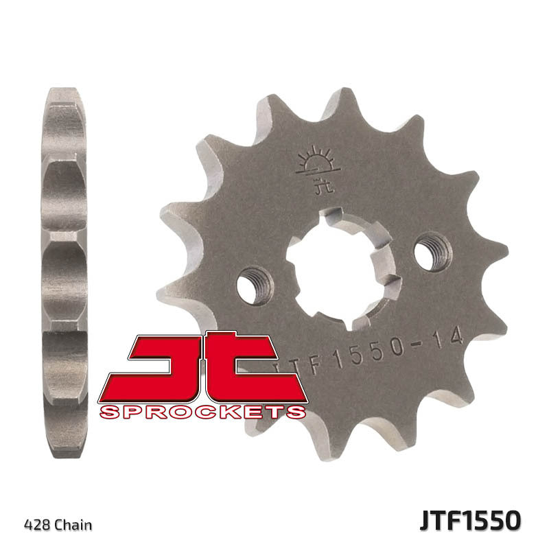 JT Sprockets Steel Front Sprocket JTF1550 - 428