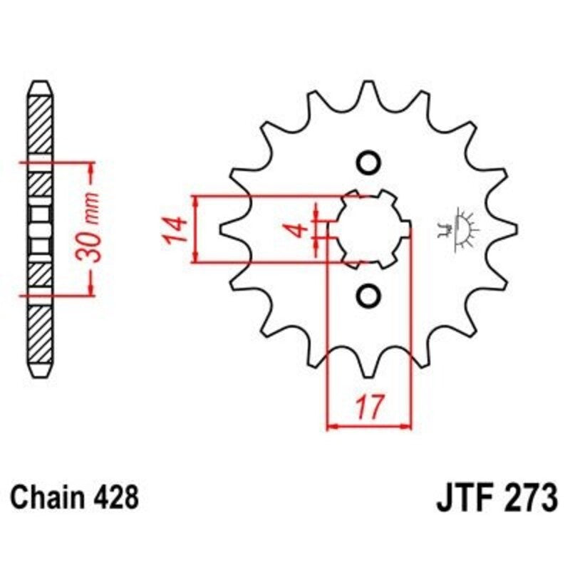 JT Front Sprocket JTF273