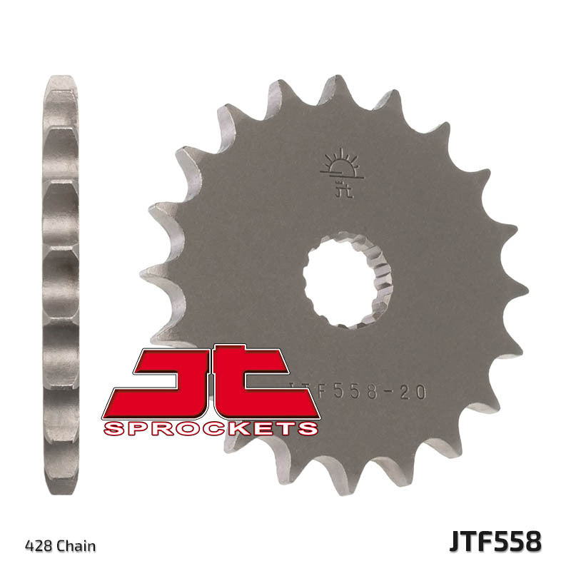 JT Sprockets Steel Front Sprocket JTF558 - 428