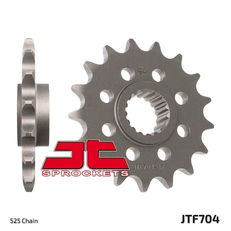 JT Sprockets Steel Front Sprocket JTF704 - 525