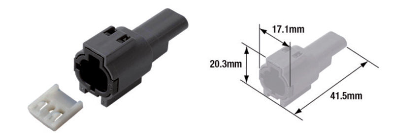 TOURM COUPLER 060WP FEMALE X5 TOURMAX Waterproof elektra stekker female type 060 (FRM)