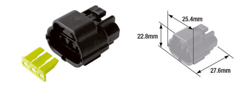 TOURM COUPLER 070WP FEMALE X5 TOURMAX Waterproof elektra stekker female type 070 (FRA)