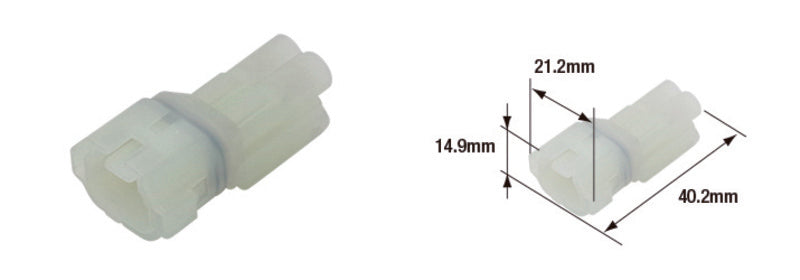 TOURM COUPLER 090WP FEMALE X10 TOURMAX Waterproof elektra stekker female type 090 (FRSH)
