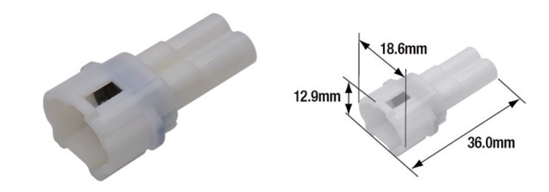 TOURM COUPLER 090WP FEMALE X10 TOURMAX Waterproof elektra stekker female type 090 (FRS)