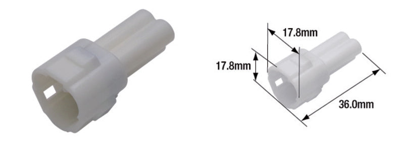 TOURM COUPLER 090WP FEMALE X10 TOURMAX Waterproof elektra stekker female type 090 (FRS)