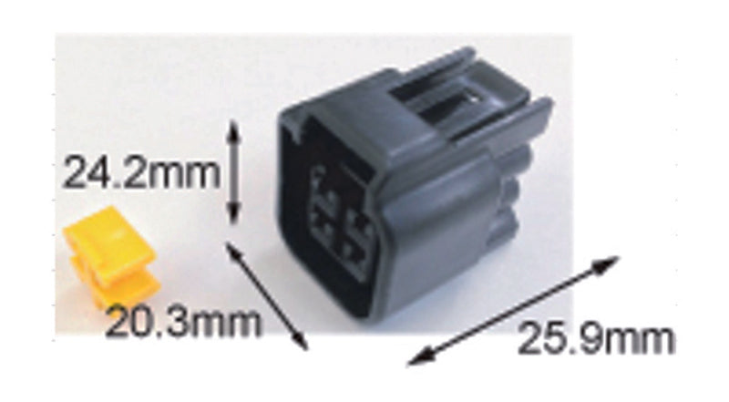 TOURM COUPLER 090WP FEMALE X10 TOURMAX Waterproof elektra stekker female type 090 (FRW)