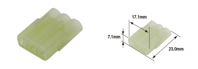 TOURM COUPLER 090WP MALE X10 TOURMAX Waterproof elektra stekker male type 090 (FRSH)