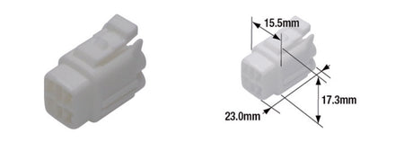 TOURM COUPLER 090WP MALE X5 TOURMAX Waterproof elektra stekker male type 090 (FRS)