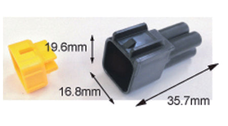 TOURM COUPLER 090WP MALE X5 TOURMAX Waterproof elektra stekker male type 090 (FRW)