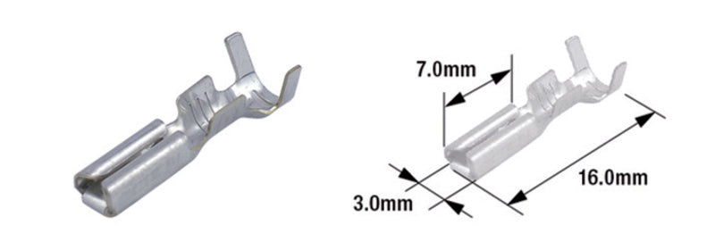 TOURM TERMINAL PIN 090WP FEMALE X50 TOURMAX Elektra kabelschoen female type 090 (FRW)
