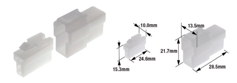 TOURM CONNECTOR SET 250 2 PLUG X10 TOURMAX Kabelschoen stekker type 250