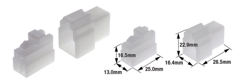 TOURM CONNECTOR SET 250 3 PLUG X10 TOURMAX Kabelschoen stekker type 250