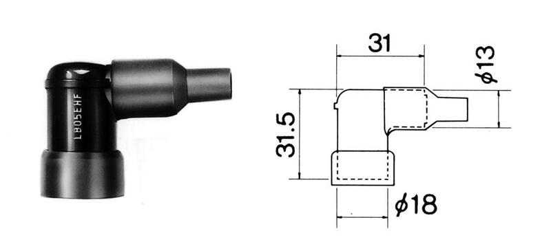 NGK SPARK PLUG CAP LB01EHF