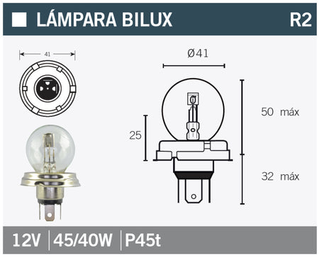 V PARTS G40 Lampen 12V 15/40W
