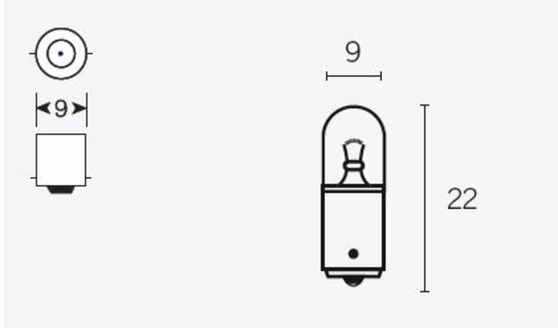 V PARTS T85 Lampen 6V 4W - x10