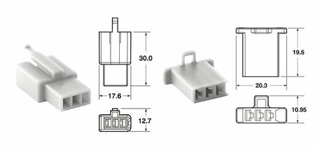BIHR CONNECTOR SET 110 ML 3 PLUG X5