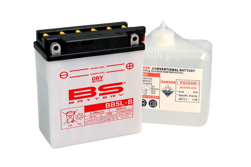BS BATTERY Hochleistungsbatterie mit Säurepack - BB5L-B