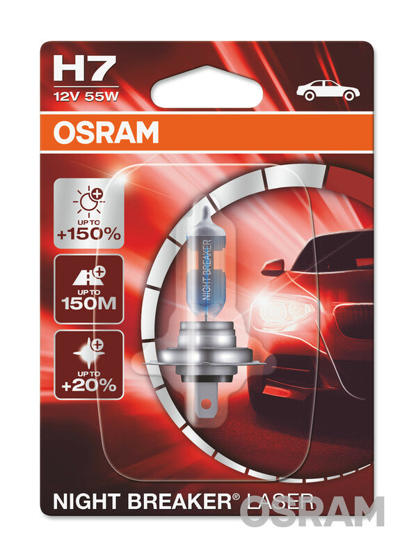 OSRAM Night Breaker Laser H7 Lampen 12V 55W - x1