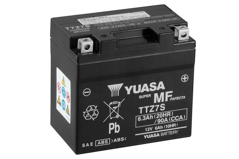 YUASA Batterie, wartungsfrei, werksaktiviert - TTZ7S