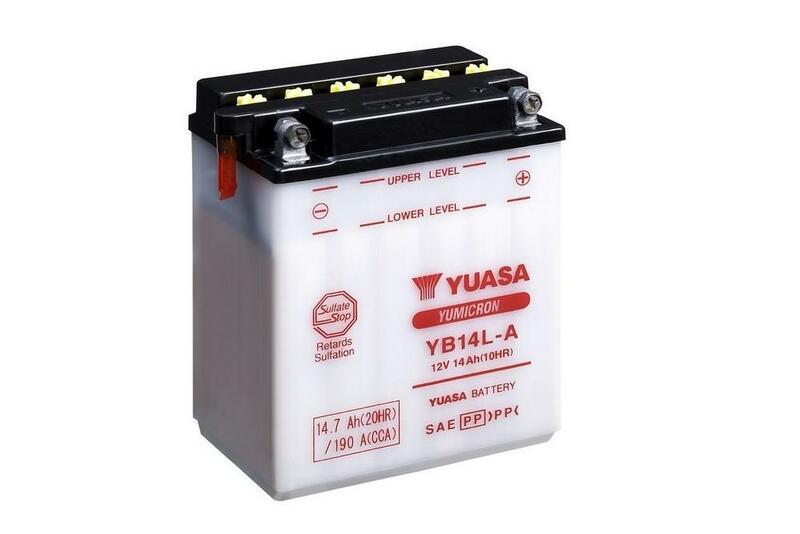 YUASA Batterie, konventionell, ohne Säurepaket - YB14L-A