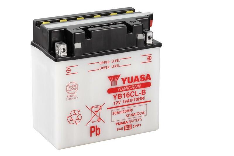 YUASA Batterie, konventionell, ohne Säurepaket - YB16CL-B